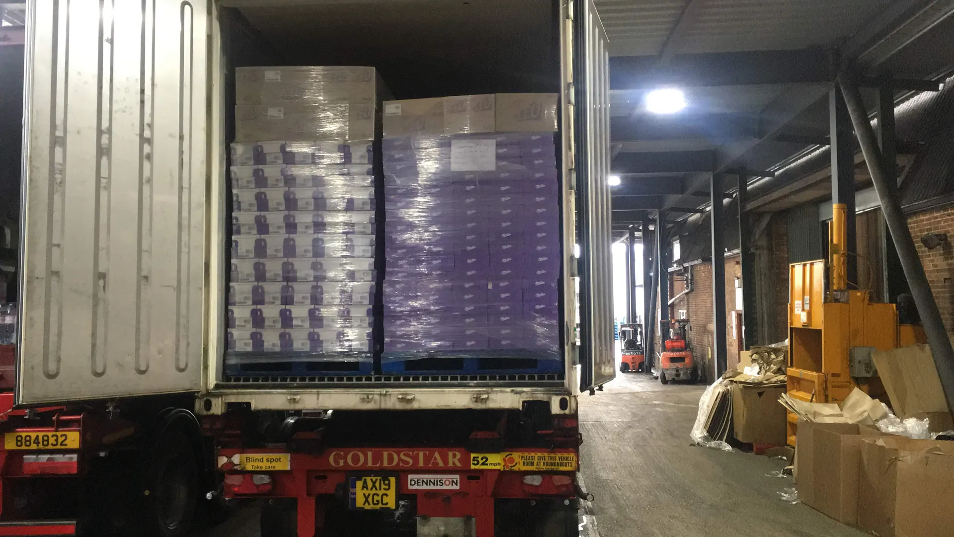 Container loading operations